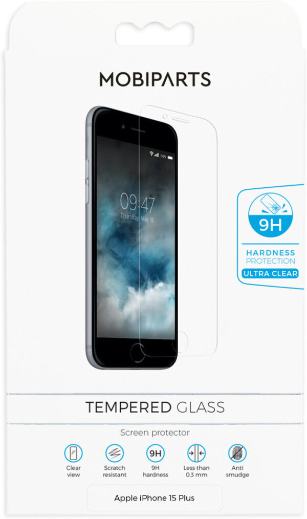 Mobiparts Regular Tempered Glass Apple iPhone 15 Plus - Afbeelding 2