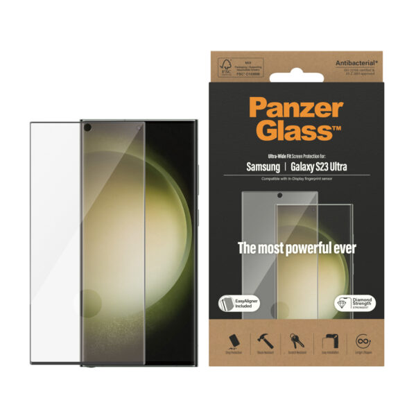 PanzerGlass Samsung Galaxy S Ultra 2023 UWF FP AB wA Doorzichtige schermbeschermer 1 stuk(s) - Afbeelding 2