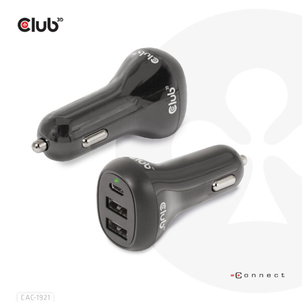 CLUB3D Notebook / Laptop Car Charger 36 Watt - Afbeelding 8