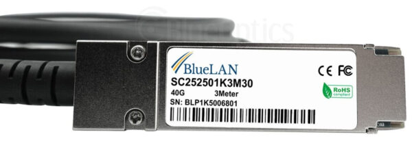 BlueOptics OS6560-CBL-100-BL InfiniBand en Glasvezelkabel 1 m QSFP Oranje - Afbeelding 4