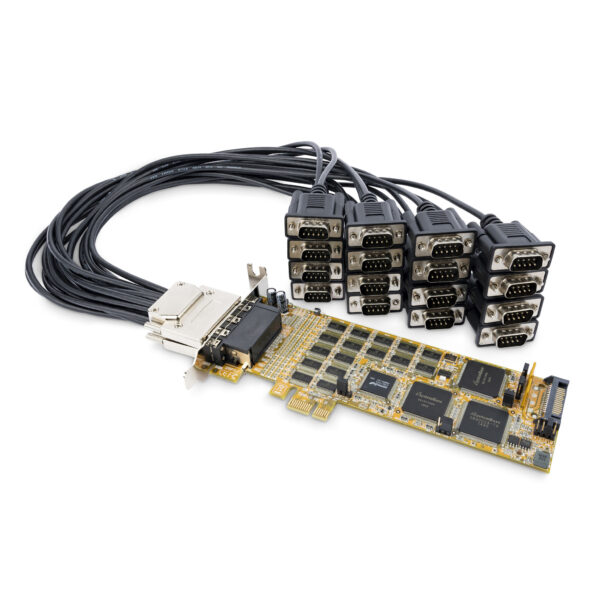 StarTech.com 16-poorts low-profile seriële kaart - RS232 - PCI Express