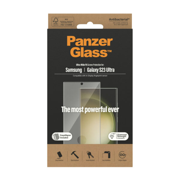 PanzerGlass Samsung Galaxy S Ultra 2023 UWF FP AB wA Doorzichtige schermbeschermer 1 stuk(s) - Afbeelding 3