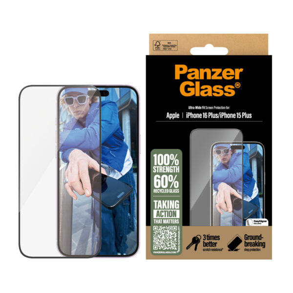 PanzerGlass PG Scrn iPhone 16 6.7Inch UWF - Afbeelding 2