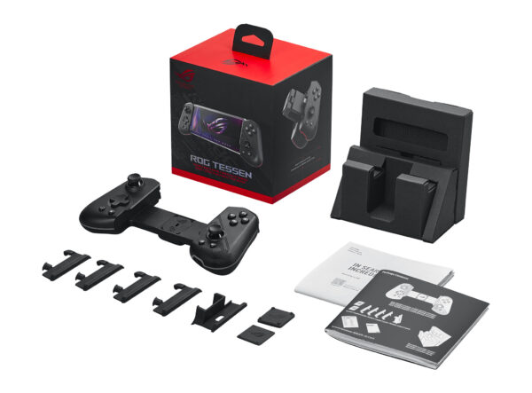 ASUS ROG Tessen Zwart, Grijs USB 3.2 Gen 1 (3.1 Gen 1) Gamepad Analoog/digitaal Android - Afbeelding 2