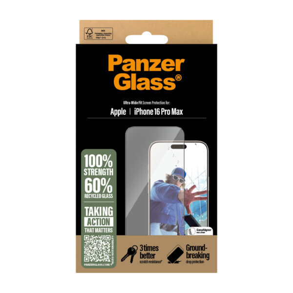 PanzerGlass PG Scrn iPhone 16 6.9Inch Pro UWF - Afbeelding 3