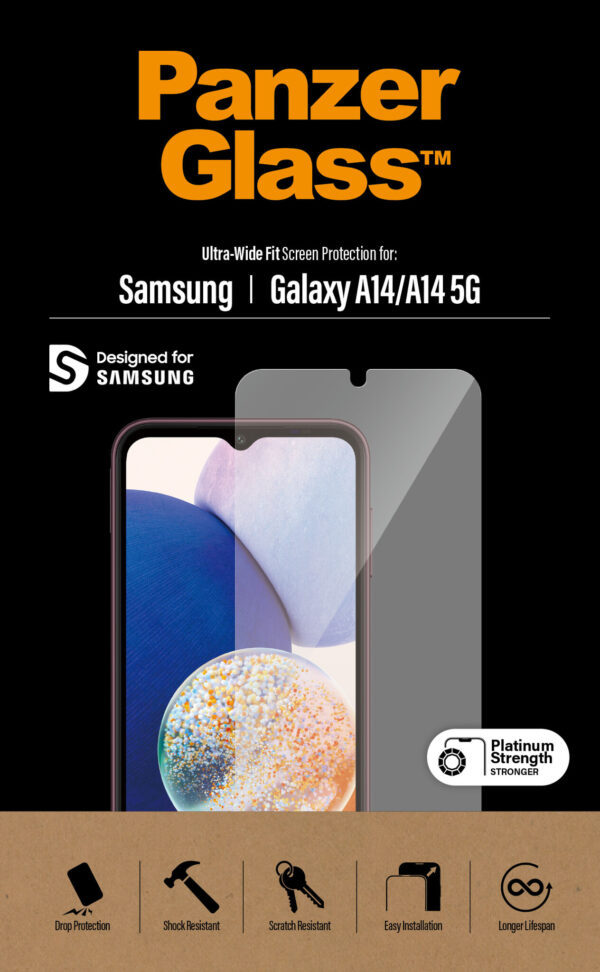 PanzerGlass Samsung Galaxy A 2023 UWF Doorzichtige schermbeschermer 1 stuk(s) - Afbeelding 4