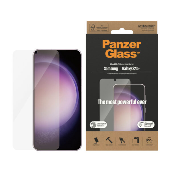 PanzerGlass Samsung Galaxy S+ 2023 UWF AB wA Doorzichtige schermbeschermer 1 stuk(s) - Afbeelding 2