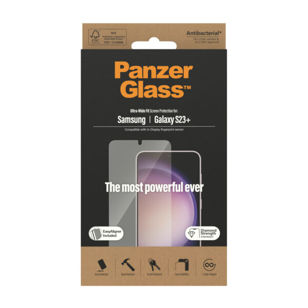 PanzerGlass Samsung Galaxy S+ 2023 UWF AB wA Doorzichtige schermbeschermer 1 stuk(s) - Afbeelding 3