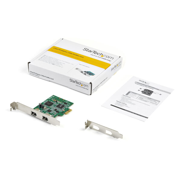 StarTech.com 2-poorts PCI Express FireWire kaart PCIe FireWire 1394a adapter - Afbeelding 6