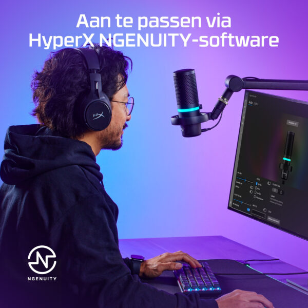 HyperX 4P5E2AA microfoon Zwart Microfoon voor spelcomputers - Afbeelding 6