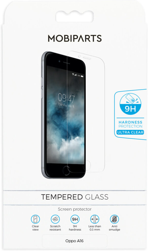 Mobiparts Regular Tempered Glass Oppo A16 - Afbeelding 2