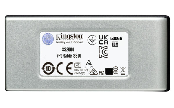 Kingston Technology 500G Draagbare SSD XS2000 - Afbeelding 2