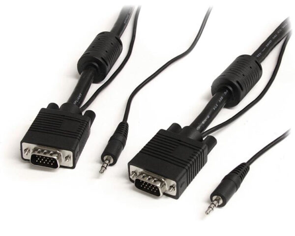 StarTech.com 2m Coax Hoge Resolutie VGA Monitorkabel met Audio HD15 M/M