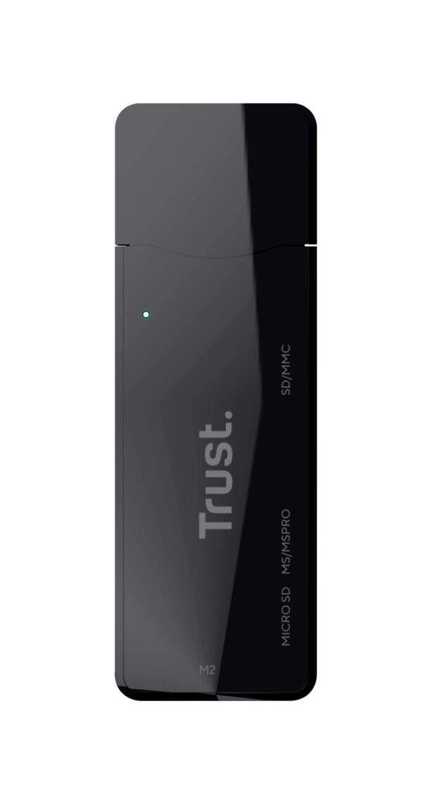 Trust Nanga | USB 3.1 Kaartlezer | Micro SD Card - SD Card - M2 Card - MS Card | Compact | 5 Gbps - Afbeelding 6