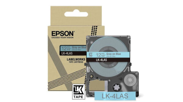 Epson LK-4LAS Grijs, Lichtblauw