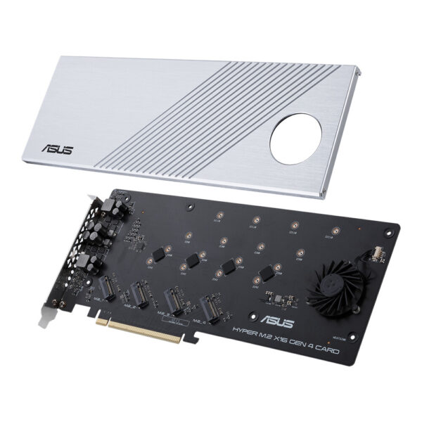 ASUS Hyper M.2 x16 Gen 4 interfacekaart/-adapter Intern - Afbeelding 3