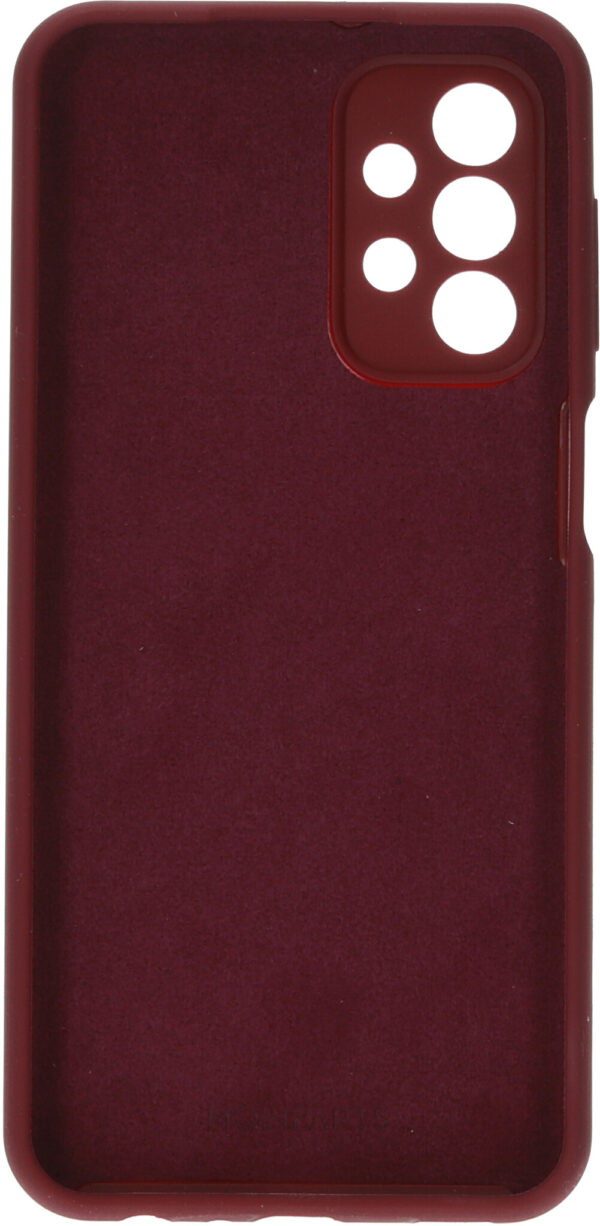 Mobiparts Silicone Cover Samsung Galaxy A23 5G (2022) Plum Red - Afbeelding 7