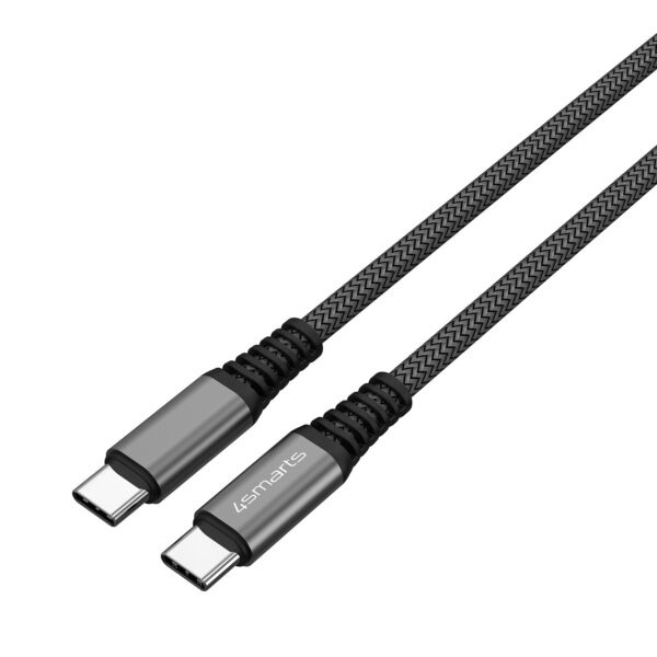 4smarts 456266 USB-kabel 1,5 m USB C Zwart - Afbeelding 3