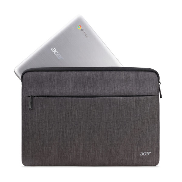 Acer NP.BAG1A.294 laptoptas 35,6 cm (14") Opbergmap/sleeve Grijs - Afbeelding 3