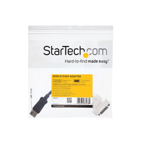 StarTech.com DisplayPort naar DVI Video Adapter Converter - Afbeelding 5