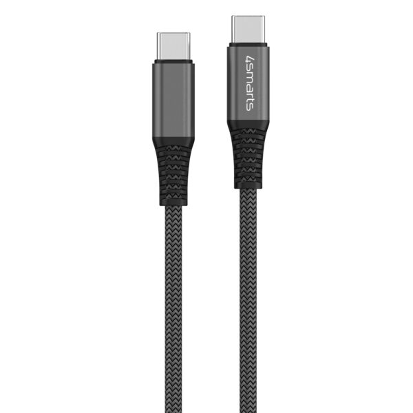 4smarts 456266 USB-kabel 1,5 m USB C Zwart - Afbeelding 4