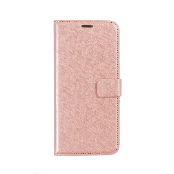 Mobiparts Saffiano Wallet Case Samsung Galaxy A6 Plus (2018) Pink - Afbeelding 5