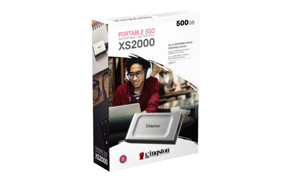 Kingston Technology 500G Draagbare SSD XS2000 - Afbeelding 6