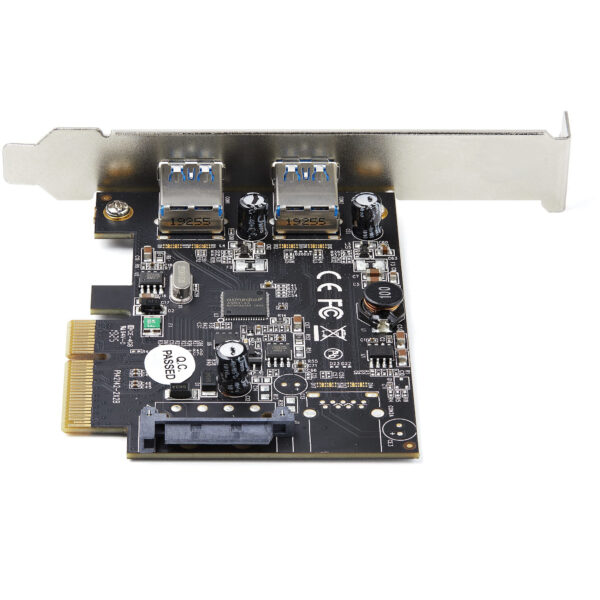 StarTech.com 2-Port USB PCIe Kaart met 10Gbps/poort - USB 3.2 Gen 2 Type-A PCI Express 3.0 x2 Host Controller Kaart - Add-On Ada - Afbeelding 4