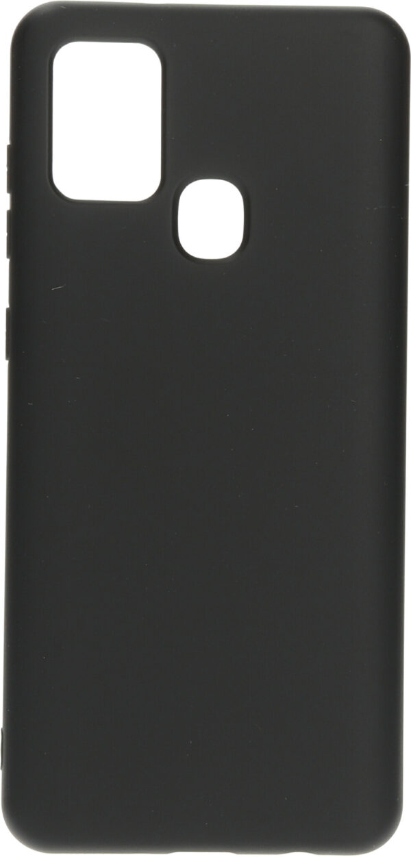 Mobiparts Silicone Cover Samsung Galaxy A21s (2020) Black - Afbeelding 2