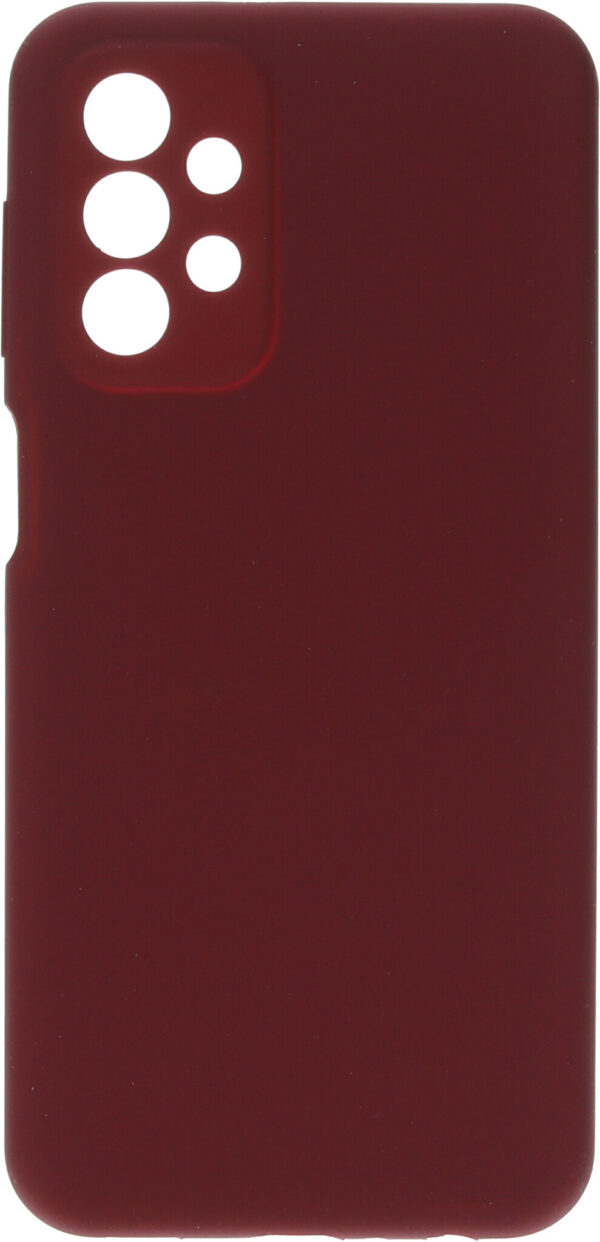 Mobiparts Silicone Cover Samsung Galaxy A23 5G (2022) Plum Red - Afbeelding 10