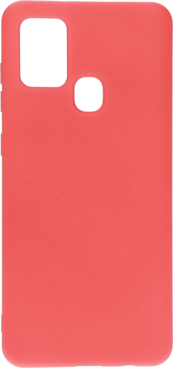 Mobiparts Silicone Cover Samsung Galaxy A21s (2020) Scarlet Red - Afbeelding 3