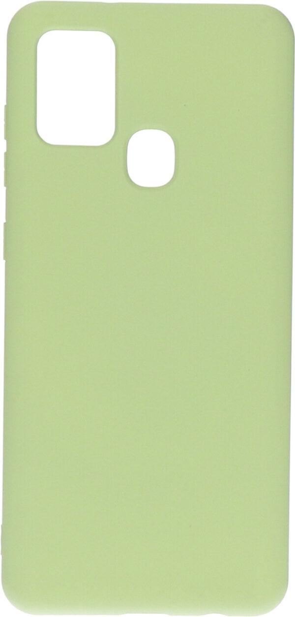 Mobiparts Silicone Cover Samsung Galaxy A21s (2020) Pistache Green - Afbeelding 2