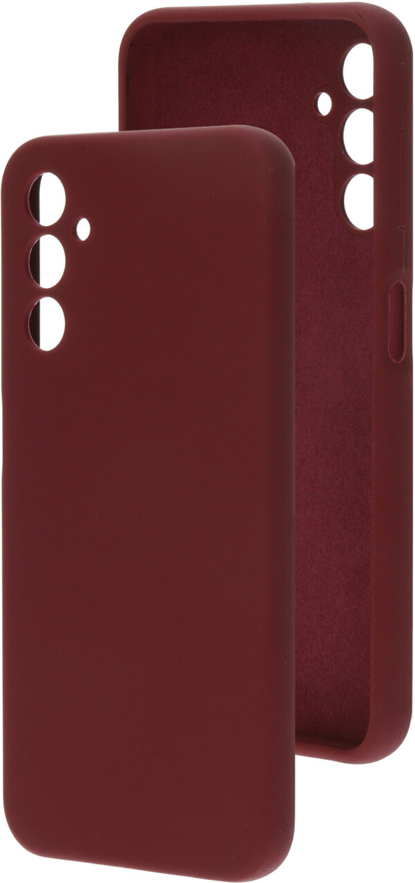 Mobiparts Silicone Cover Samsung Galaxy A14 5G (2023) Plum Red