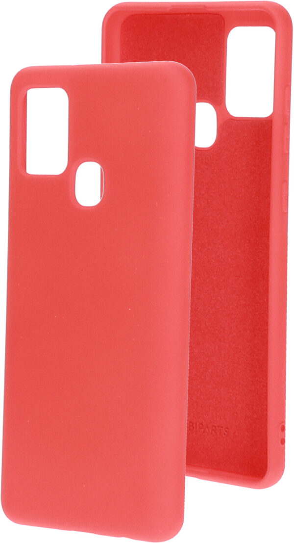 Mobiparts Silicone Cover Samsung Galaxy A21s (2020) Scarlet Red