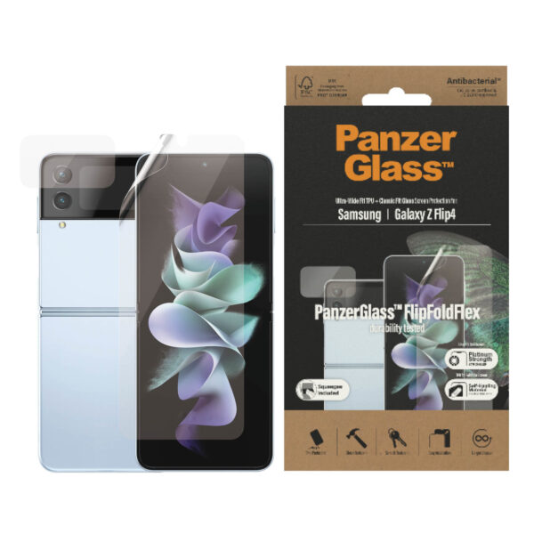 PanzerGlass Samsung Galaxy Z New Flip3 Case Friendly Doorzichtige schermbeschermer 1 stuk(s) - Afbeelding 7