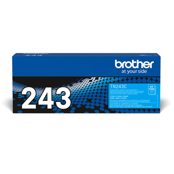 Brother TN-243C tonercartridge 1 stuk(s) Origineel Cyaan