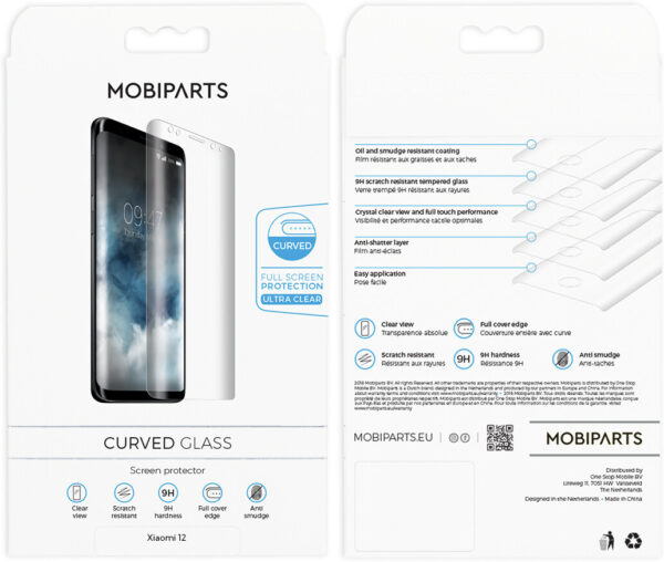 Mobiparts Curved Glass Xiaomi 12 - Afbeelding 2