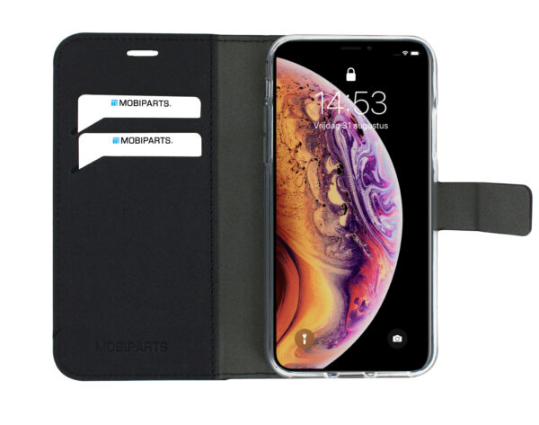 Mobiparts Saffiano Wallet Case Apple iPhone X/XS Black - Afbeelding 7