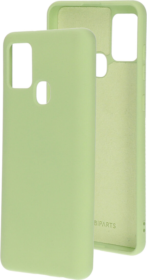 Mobiparts Silicone Cover Samsung Galaxy A21s (2020) Pistache Green