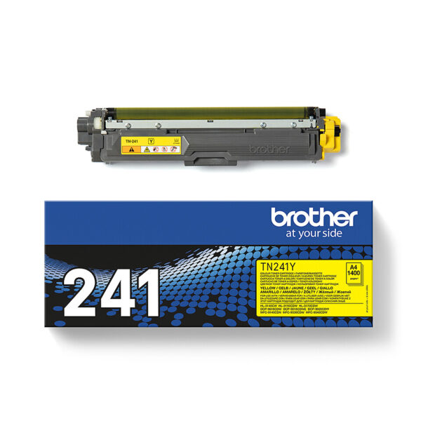 Brother TN-241Y tonercartridge 1 stuk(s) Origineel Geel - Afbeelding 4