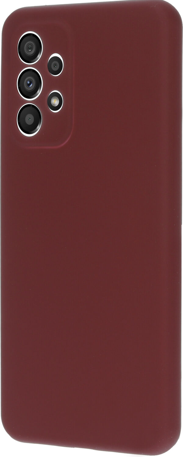 Mobiparts Silicone Cover Samsung Galaxy A33 5G (2022) Plum Red - Afbeelding 3