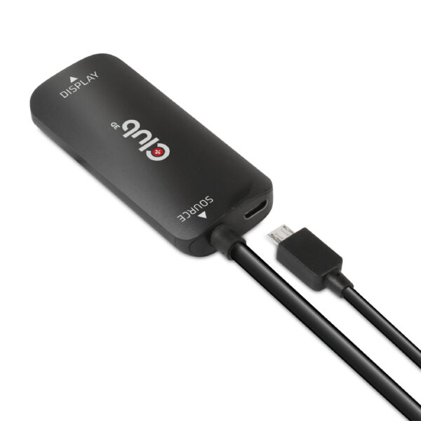 CLUB3D HDMI + Micro USB to USB Type-C 4K120Hz or 8K30Hz M/F Active Adapter - Afbeelding 13