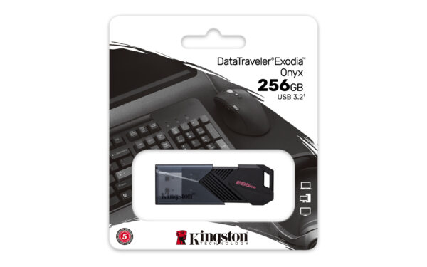 Kingston Technology DataTraveler 256GB Portable USB 3.2 Gen 1 Exodia Onyx - Afbeelding 6