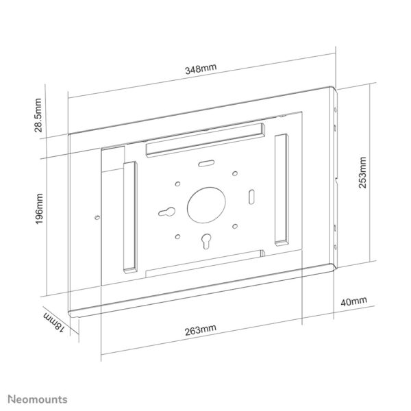 Neomounts wand tablethouder - Afbeelding 13