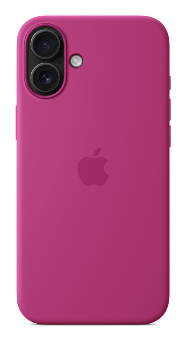 Apple Siliconenhoesje met MagSafe voor iPhone 16 Plus - Fuchsia - Afbeelding 5