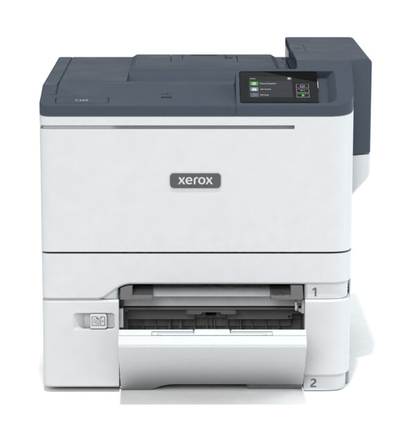 Xerox C320 A4 33 ppm draadloze dubbelzijdige printer PS3 PCL5e6/6 2 laden totaal 251 vel - Afbeelding 24