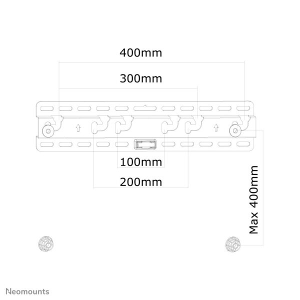 Neomounts tv wandsteun - Afbeelding 3