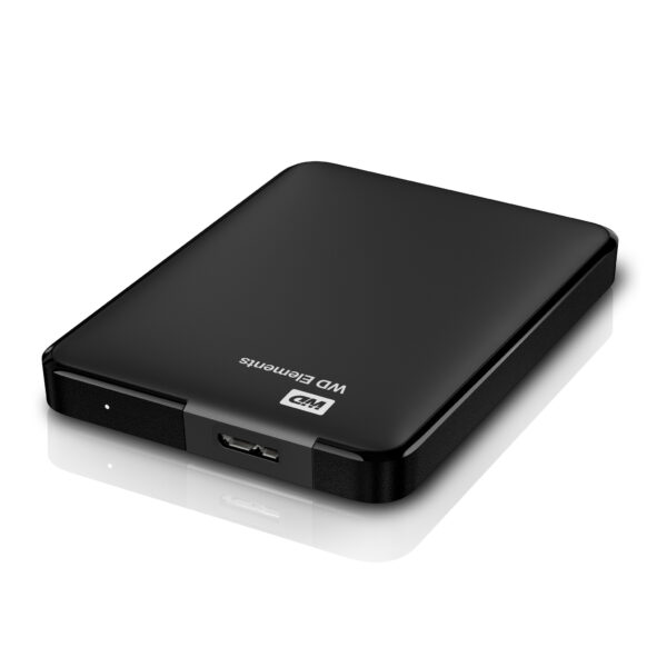 Western Digital WD Elements Portable 2.5 Inch externe HDD 2TB, Zwart - Afbeelding 3