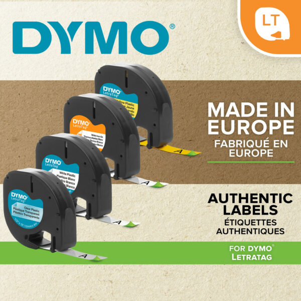 DYMO S0721510 labelprinter-tape Zwart op wit - Afbeelding 10