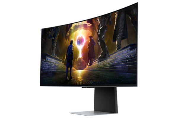 Samsung 34 Inch Odyssey OLED G8 G85SD Ultra WQHD 175Hz Gaming Monitor - Afbeelding 4